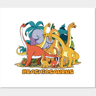 Brachiosaurus Posters and Art